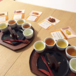 日本茶試飲シーン