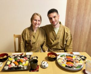 寿司とゲスト