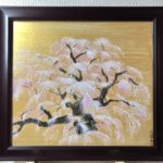 日本画　桜