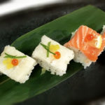 artistic box sushi photo