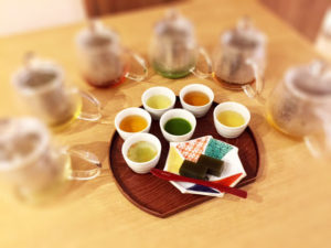 日本茶試飲