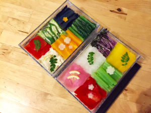vegetarian mosaic sushi 2