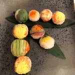 guest made temari sushi